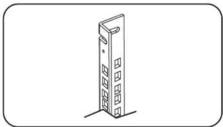 Tripp Lite SmartRack SR24UB - Ajuste de la profundidad del riel de montaje - 1