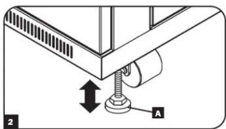 Tripp Lite SmartRack SR24UB - Leveling - 3