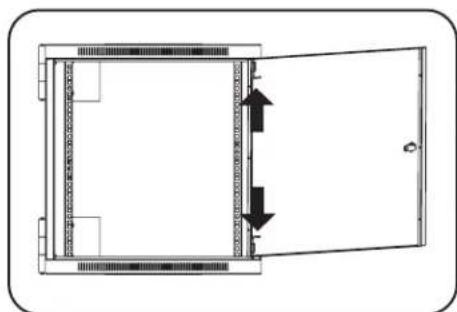 Tripp Lite SmartRack SR24UB - Reversing the Doors - 3