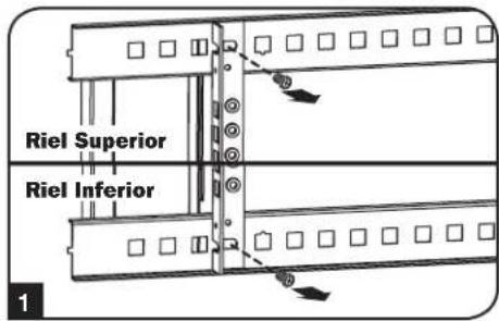 Tripp Lite SmartRack SRW12USG - Instalación Alterna: Riel de Instalación con Orificio Roscado - 1
