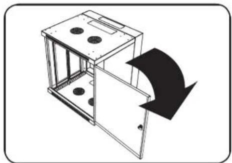Tripp Lite SmartRack SRW15USG - Reversing the Enclosure - 1