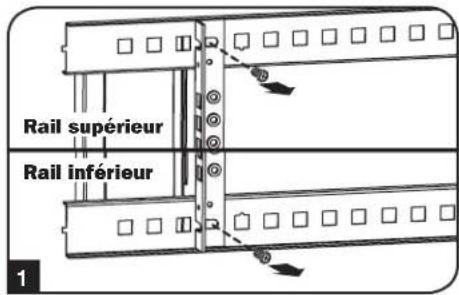 Tripp Lite SmartRack SRW15USG - Autre montage : rail de montage à trou taraudé - 1