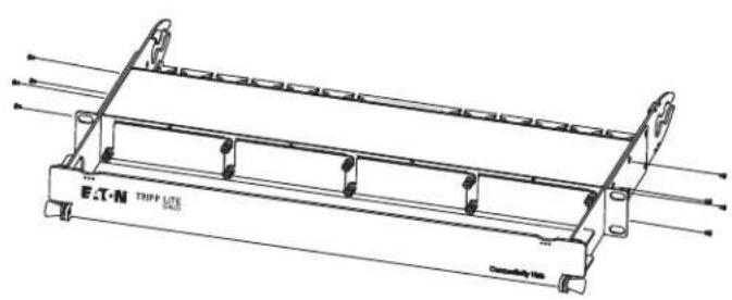 Tripp Lite N4843M8L12S - Mounting the Enclosure: - 1