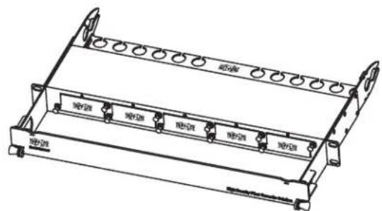 Tripp Lite N4822M246M12 - Installation du support de blindage du panneau - 2