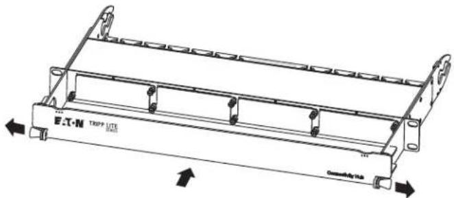 Tripp Lite N4842M12LC12 - Instalacion del Soporte Protector del Panel: - 1