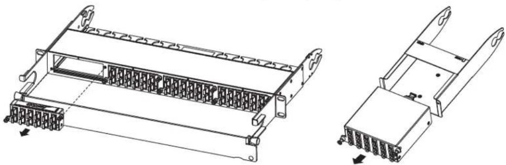 Tripp Lite N4842M12LC12 - Inserimento/rimozione dei nastri: - 1