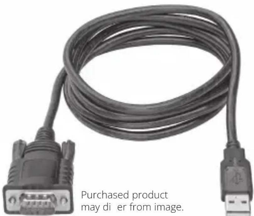 Tripp Lite U209005COM - FTDI USB to Serial Adapter Cable with COM Retention - 1