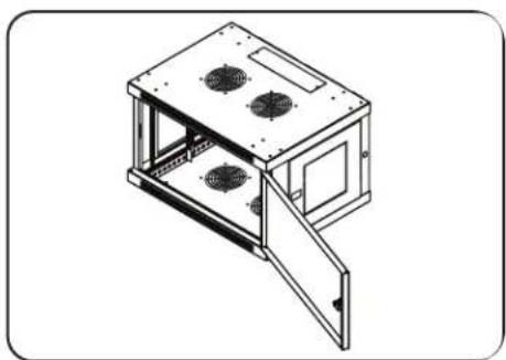 Tripp Lite SmartRack SRW6UG - Configuration de la baie suite - 11