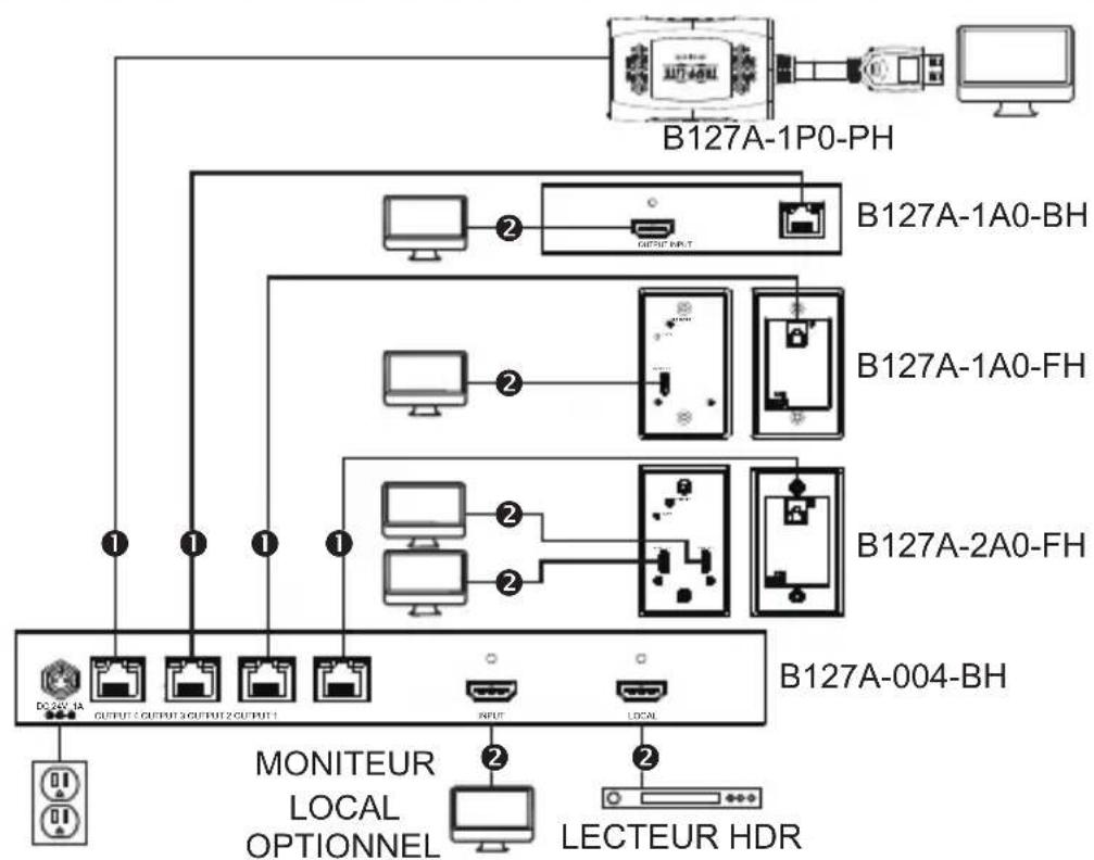 Tripp Lite B127A004BHPH3 - B127A-004-BH - 1