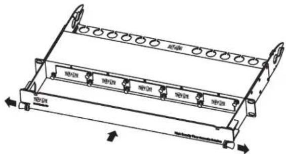 Tripp Lite N48200U - Solutions pour cassette à fibres de haute densité - 2