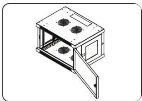 Tripp Lite SmartRack SRW6UWG - Inverser la baie - 3