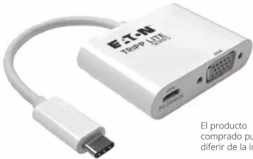 Tripp Lite U44406NVUC - Adaptador de USB 3.2 Gen 1 USB-C a VGA - 1