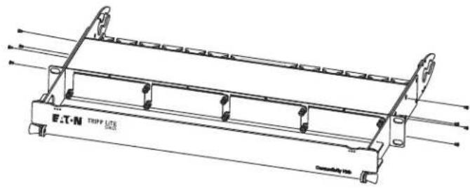 Tripp Lite N48412RJ - Montieren des Gehäuses - 1