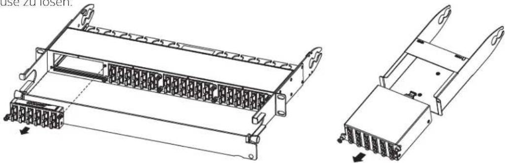 Tripp Lite N48412M12 - Einsetzen/Entfernen von Kassetten - 1