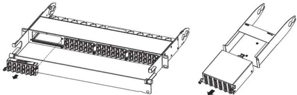 Tripp Lite N48412M24 - Inserción / Remoción de Casetes: - 1
