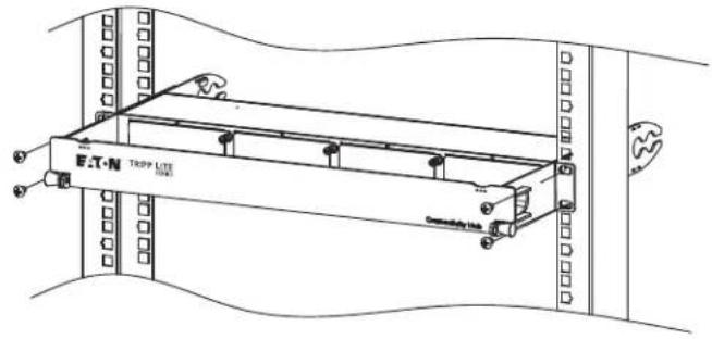 Tripp Lite N48412M24 - Mounting the Enclosure: - 2