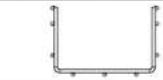 Tripp Lite SmartRack SRWB12210STR10 - Modèles et dimensions de tablettes pour panier - 2