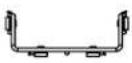 Tripp Lite SmartRack SRWB6410X2STR - Модели и размеры проволочных лотков - 1