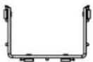 Tripp Lite SmartRack SRWB6410X2STR - Modèles et dimensions de tablettes pour panier - 3