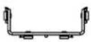 Tripp Lite SmartRack SRWB6210X2STR - Modèles et dimensions de tablettes pour panier - 1