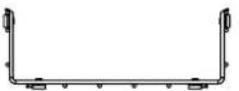 Tripp Lite SmartRack SRWB6210X2STR - Modèles et dimensions de tablettes pour panier - 4