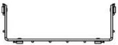Tripp Lite SmartRack SRWB6210X2STR - Модели и размеры проволочных лотков - 4