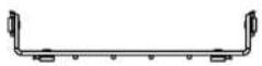 Tripp Lite SmartRack SRWB6210X2STR - Modèles et dimensions de tablettes pour panier - 2