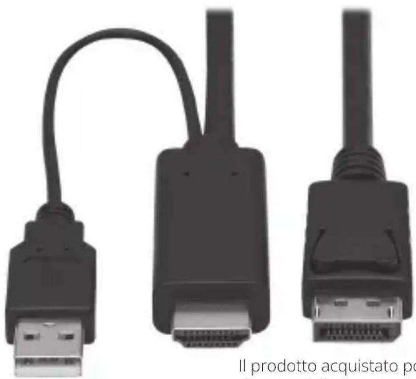 Tripp Lite P56701M - Cavo attivo da HDMI a DisplayPort 1.2 - 1