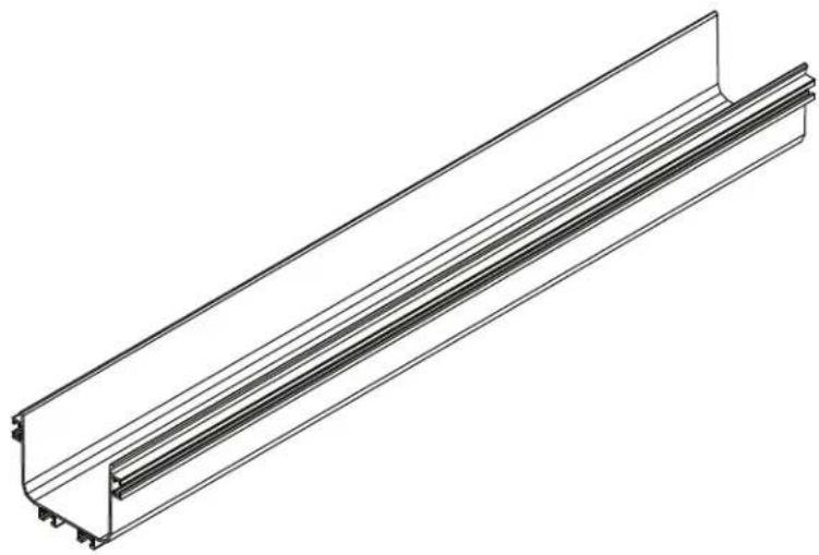 Tripp Lite SmartRack SRFC5STR48 - Прямолинейная секция кабельного канала для системы разводки волоконно-оптических кабелей - 1