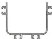 Tripp Lite SmartRack SRFC5STR48 - Modèles et dimensions - 1