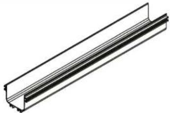 Tripp Lite SmartRack SRFC5STR72 - Section en u droite pour système d'acheminement des fibres - 2