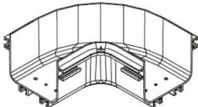 Tripp Lite SmartRack SRFC10ELBOW - KoMnneKtauJy - 1