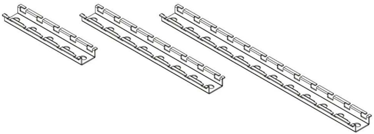 Tripp Lite SmartRack SRWB12CROSSBRKT - Support en croix de suspension pour tablettes à câbles pour panier métallique SRWB - 1