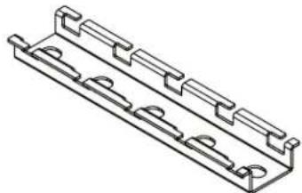 Tripp Lite SmartRack SRWB12CROSSBRKT - Liste des pièces - 1