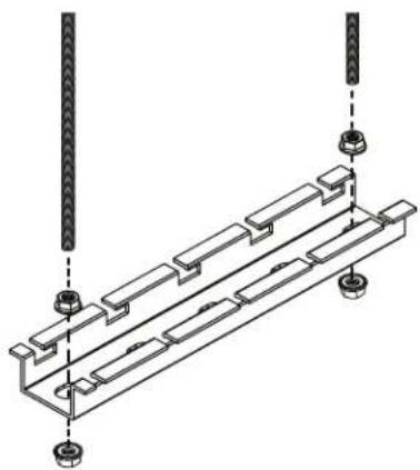 Tripp Lite SmartRack SRWB12CROSSBRKT - Avertissement - 2