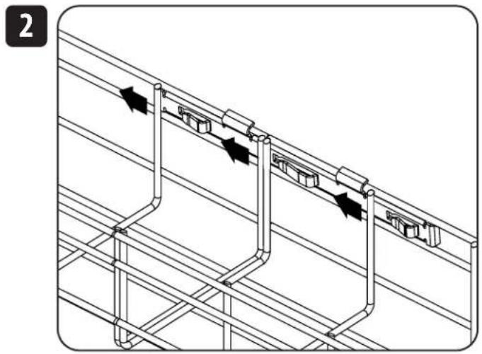 Tripp Lite SmartRack SRWB12410X2STR - Popraokcbopkn - 2