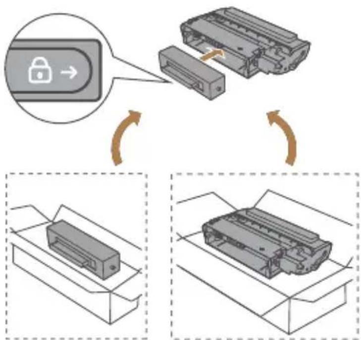 HUAWEI F1500 - 更换硒鼓 - 3