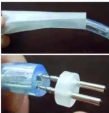 HQ Power HQRL99003 - Introducir los conectores de alimentacion - 1