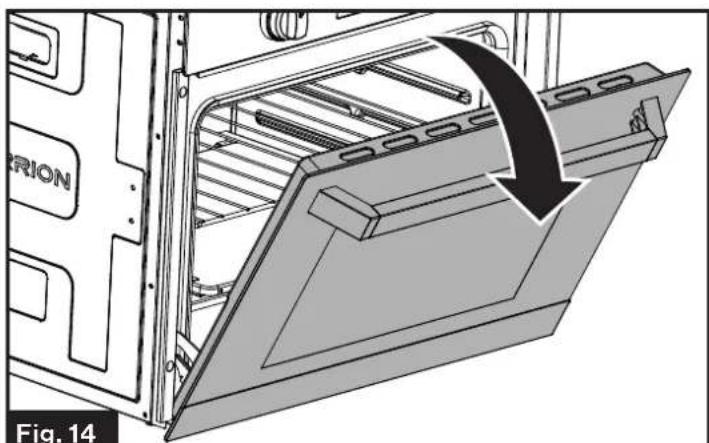 Furrion Chef Collection FG21MA1EABG - When removing the door: - 1