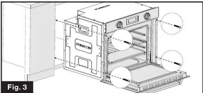 Furrion Chef Collection FG21MA1EABG - Oven Installation - 2