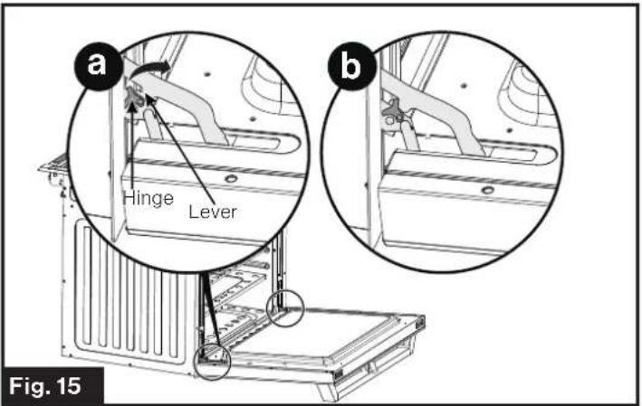 Furrion Chef Collection FG21MA1EABG - When removing the door: - 2