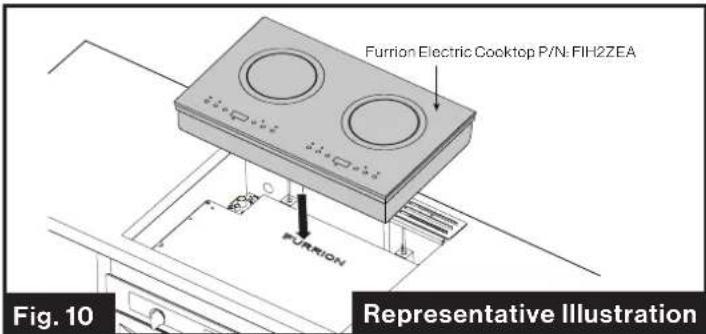 Furrion Chef Collection FG21MA1EABG - Cooktop Installation - 2