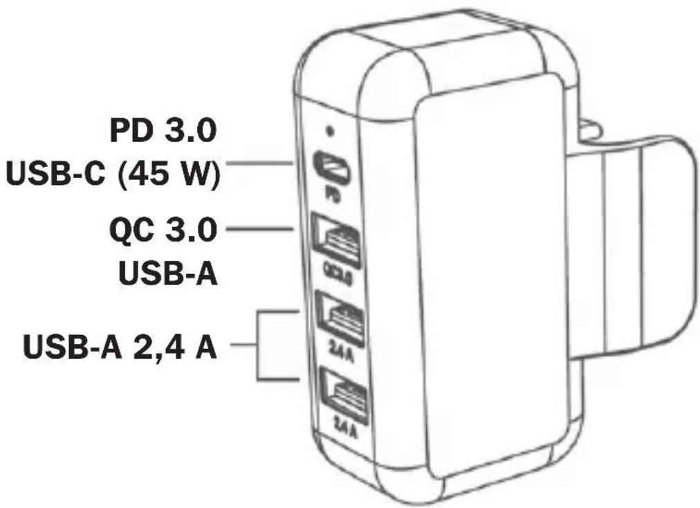 Tripp Lite U280A04A3C1 - Identification des caractéristiques - 1