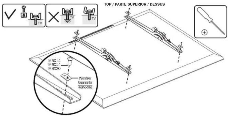 Tripp Lite CSC36DM - Pour les écrans à dos plat - 2