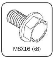 Tripp Lite CSC36DM - Fixer la plaque de l'écran aux supports verticaux. - 1