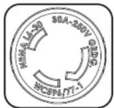 30A-250V GEDC. WBC96/NT-1