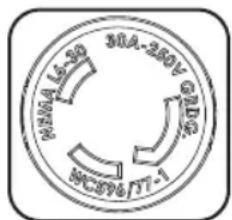 30A-250V W20A L6-10 WC396/T7-1