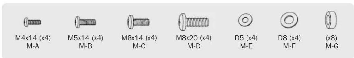 Tripp Lite DMC1342S - Komponentenliste - 2
