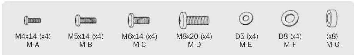 Tripp Lite DMC1342S - Component Checklist - 2