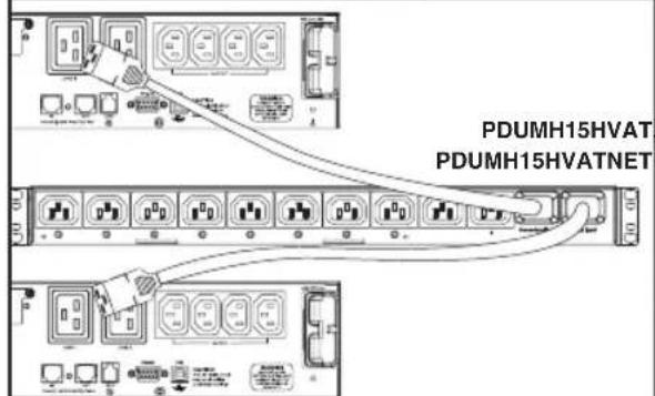 Tripp Lite PDUMH20HVATNET - Connect PDU Input Plugs: - 3